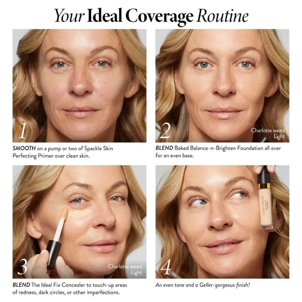 Laura Geller The Ideal Fix Concealer: Fair, 4ml, NIB